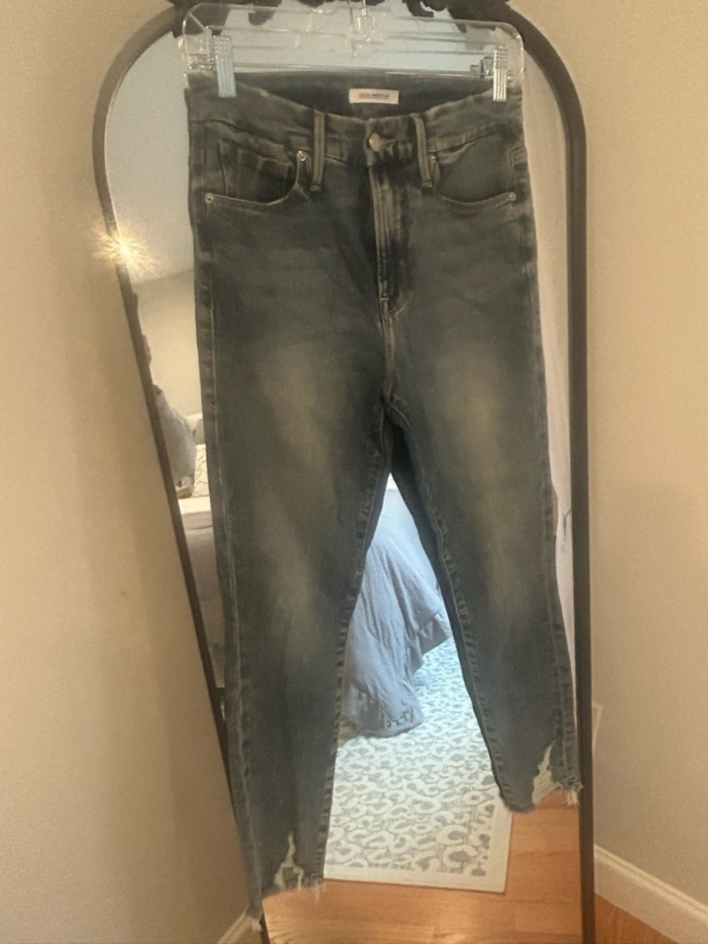 Good American Good Waist Crop 6/28